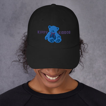 "Kippyy Kiddos" Blue bear Dad hat