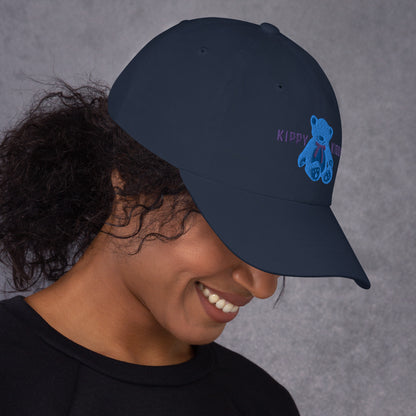 "Kippyy Kiddos" Blue bear Dad hat