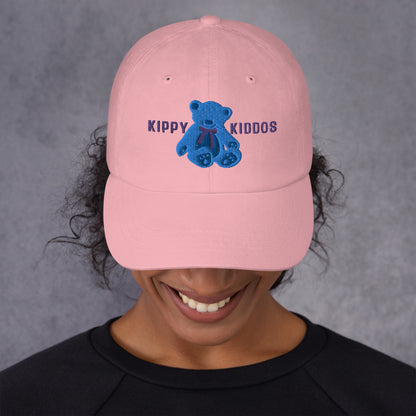 "Kippyy Kiddos" Blue bear Dad hat