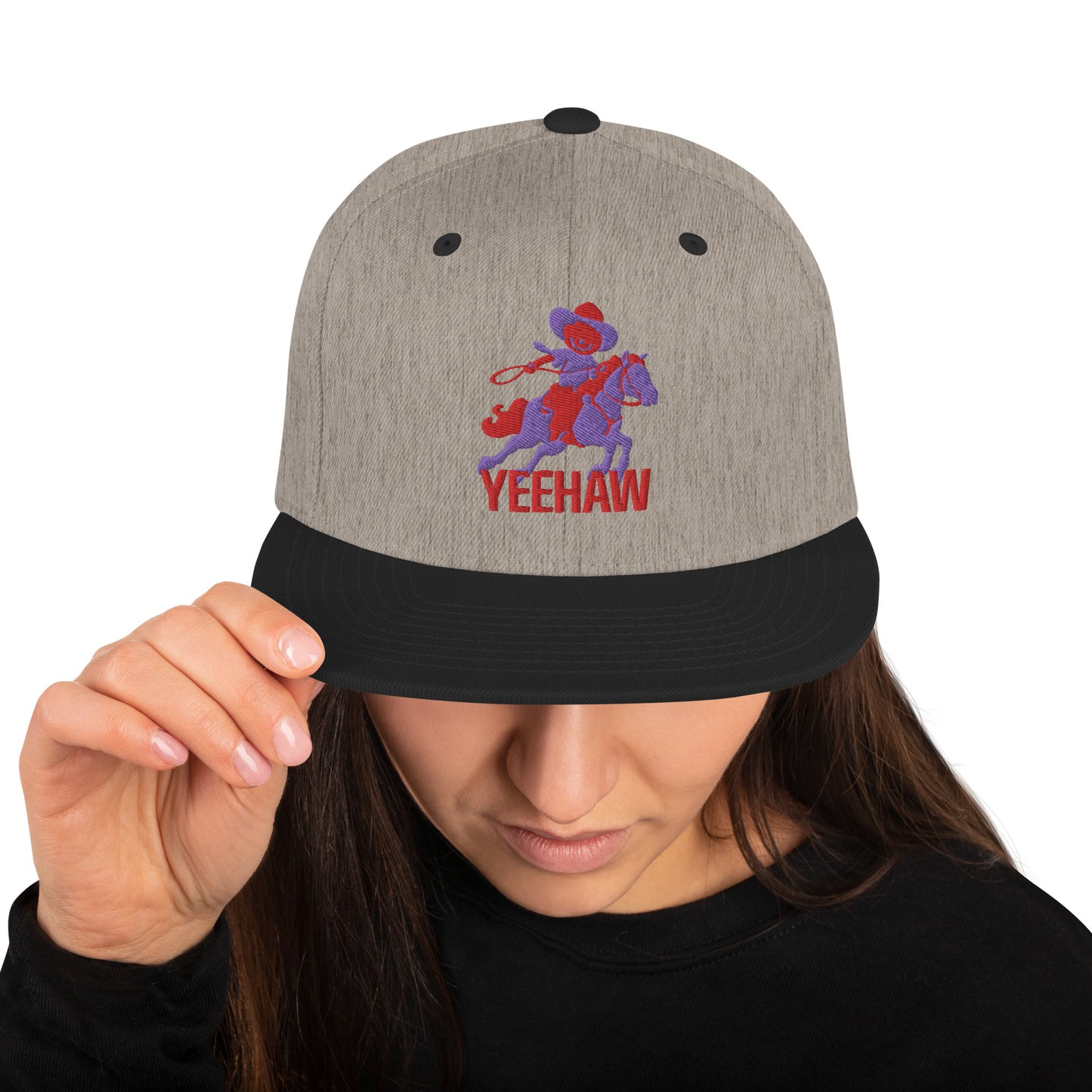 "YEEHAW" Kippy Cowboy Snapback Hat