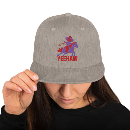 "YEEHAW" Kippy Cowboy Snapback Hat