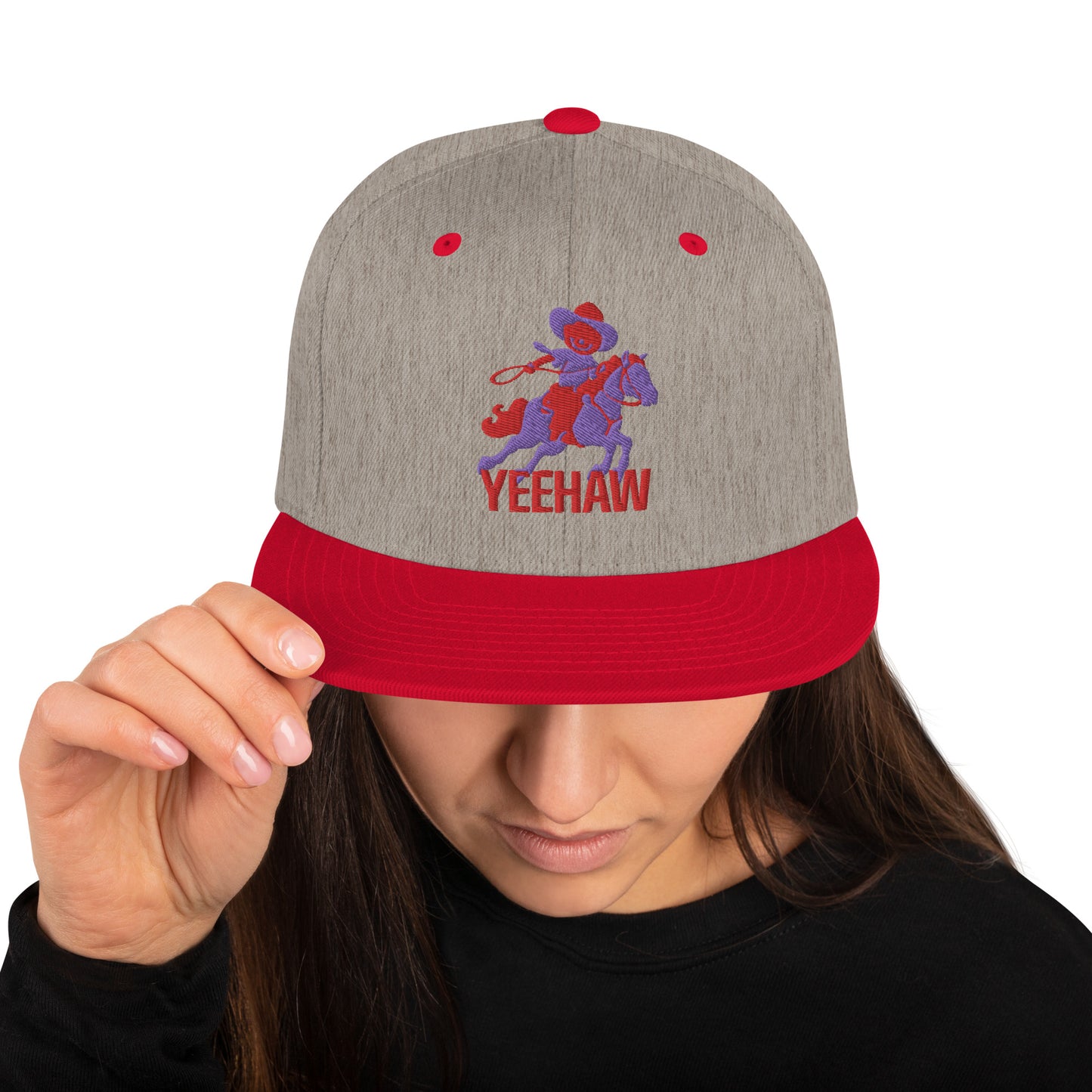 "YEEHAW" Kippy Cowboy Snapback Hat