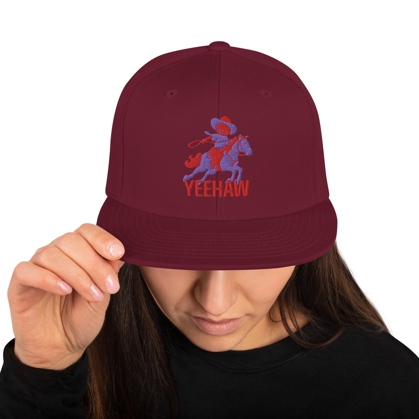 "YEEHAW" Kippy Cowboy Snapback Hat