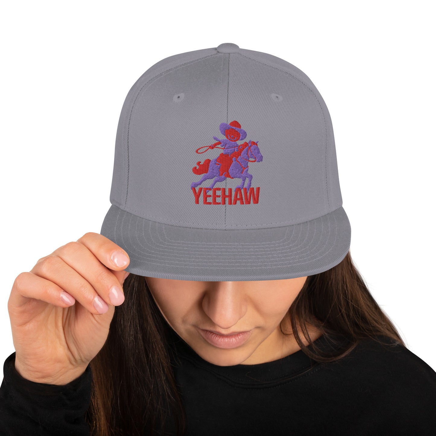 "YEEHAW" Kippy Cowboy Snapback Hat