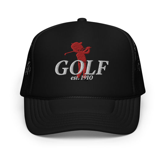 "GOLF" kippy kiddos Foam trucker hat