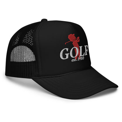 "GOLF" kippy kiddos Foam trucker hat