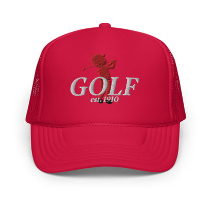 "GOLF" kippy kiddos Foam trucker hat