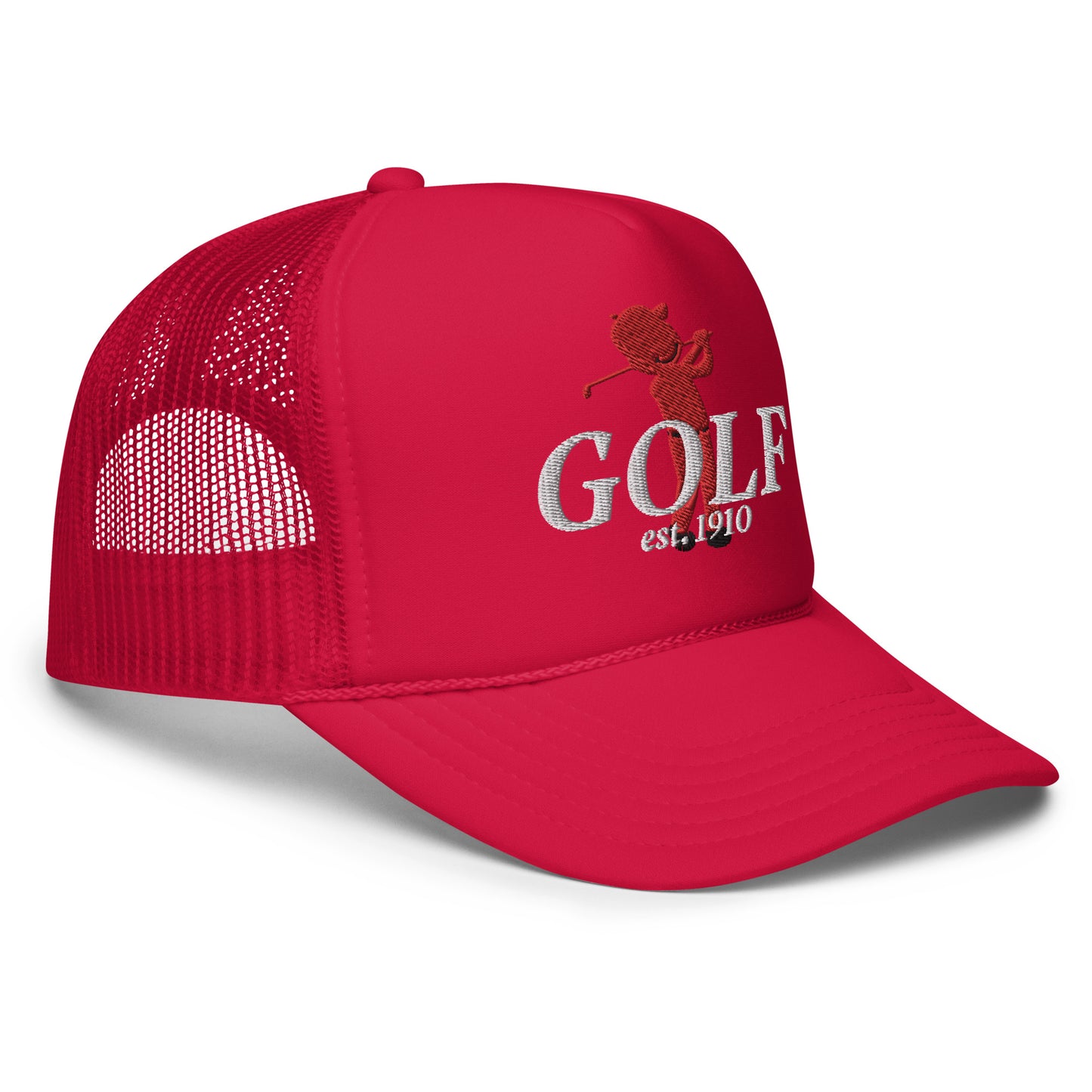 "GOLF" kippy kiddos Foam trucker hat