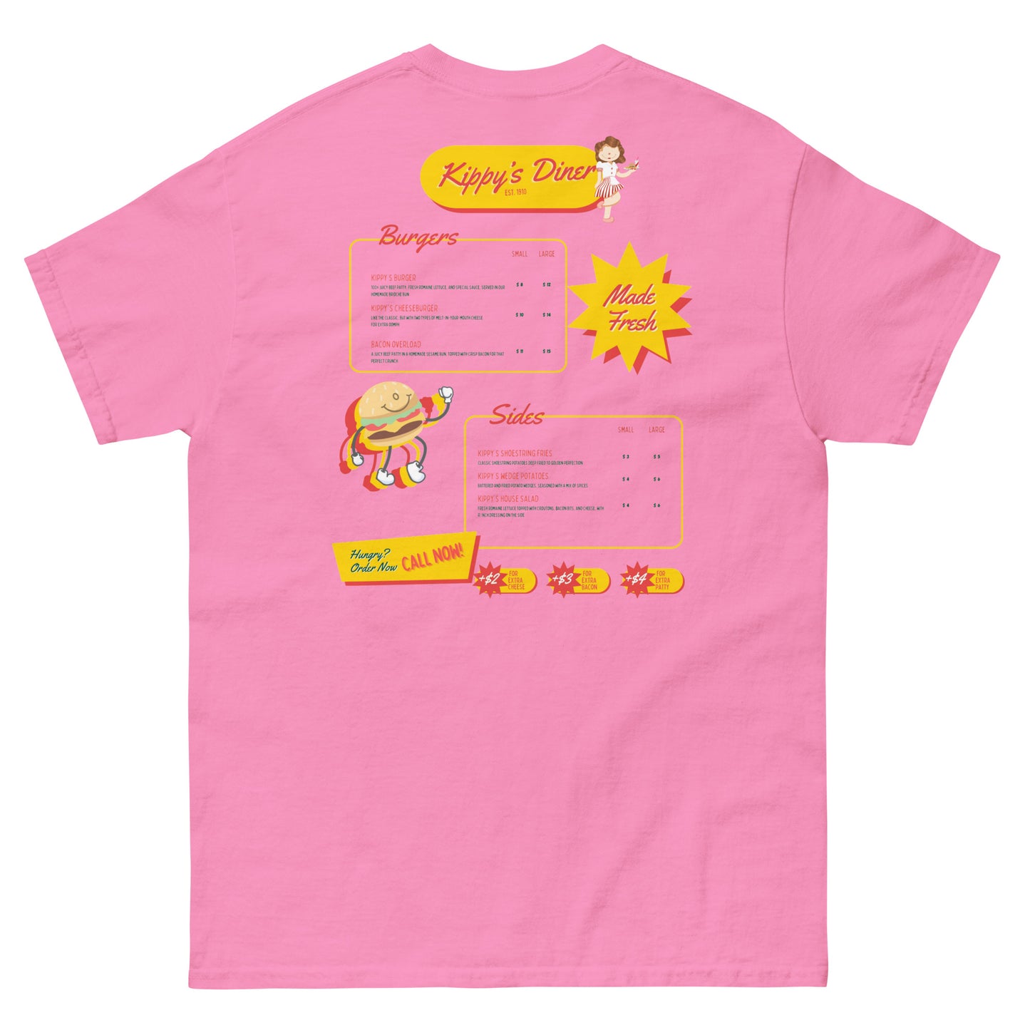 "KIPPY'S DINER" Kippy Kidoos Unisex classic tee