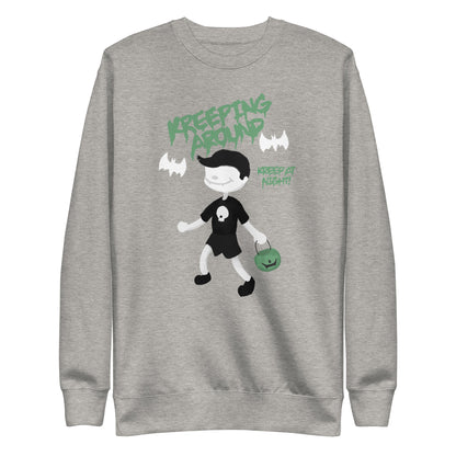 "KREEPING AROUND" kippy kiddos Unisex Premium Sweatshirt