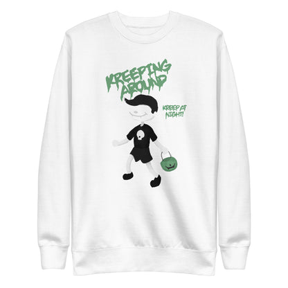 "KREEPING AROUND" kippy kiddos Unisex Premium Sweatshirt