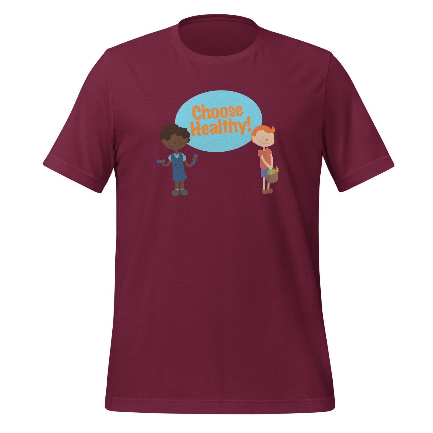 "CHOOSE HEALTHY" Unisex t-shirt