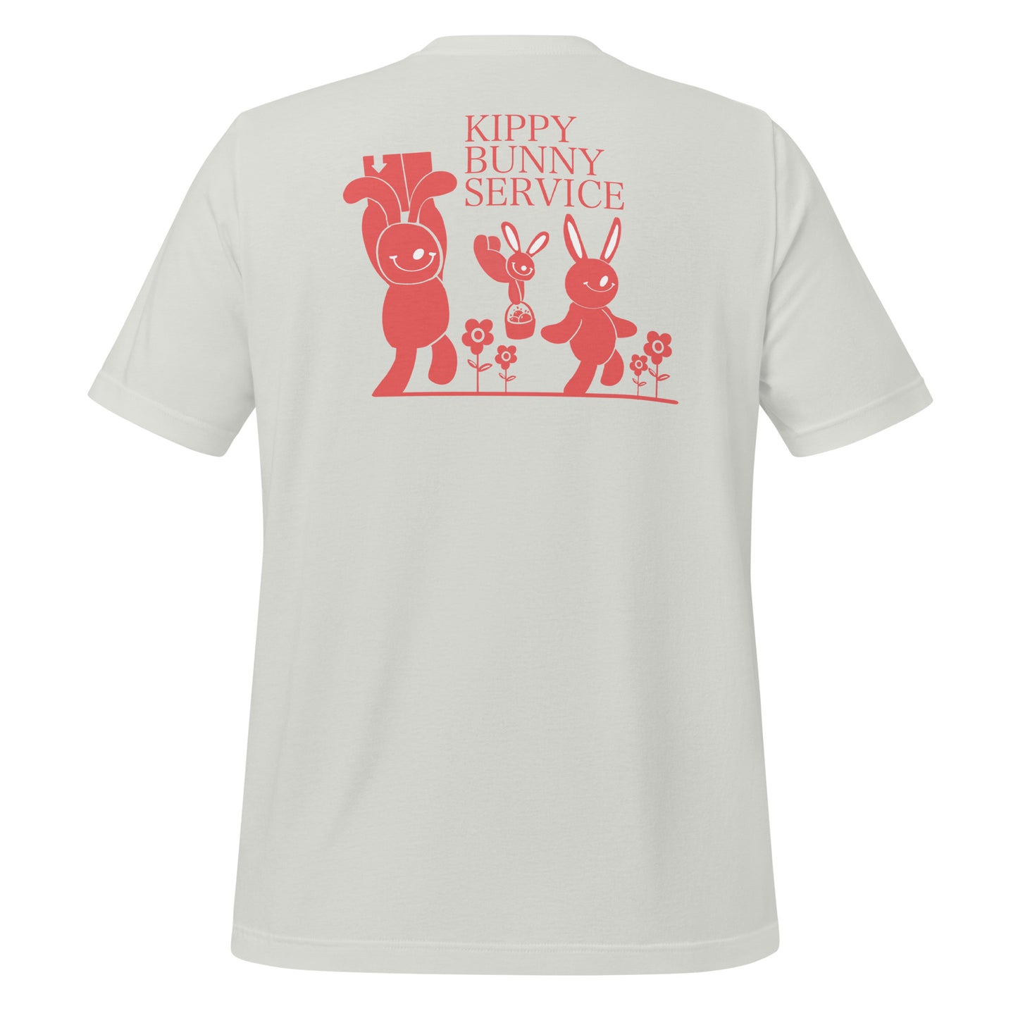 "Kippy Bunny Delivery" Unisex t-shirt