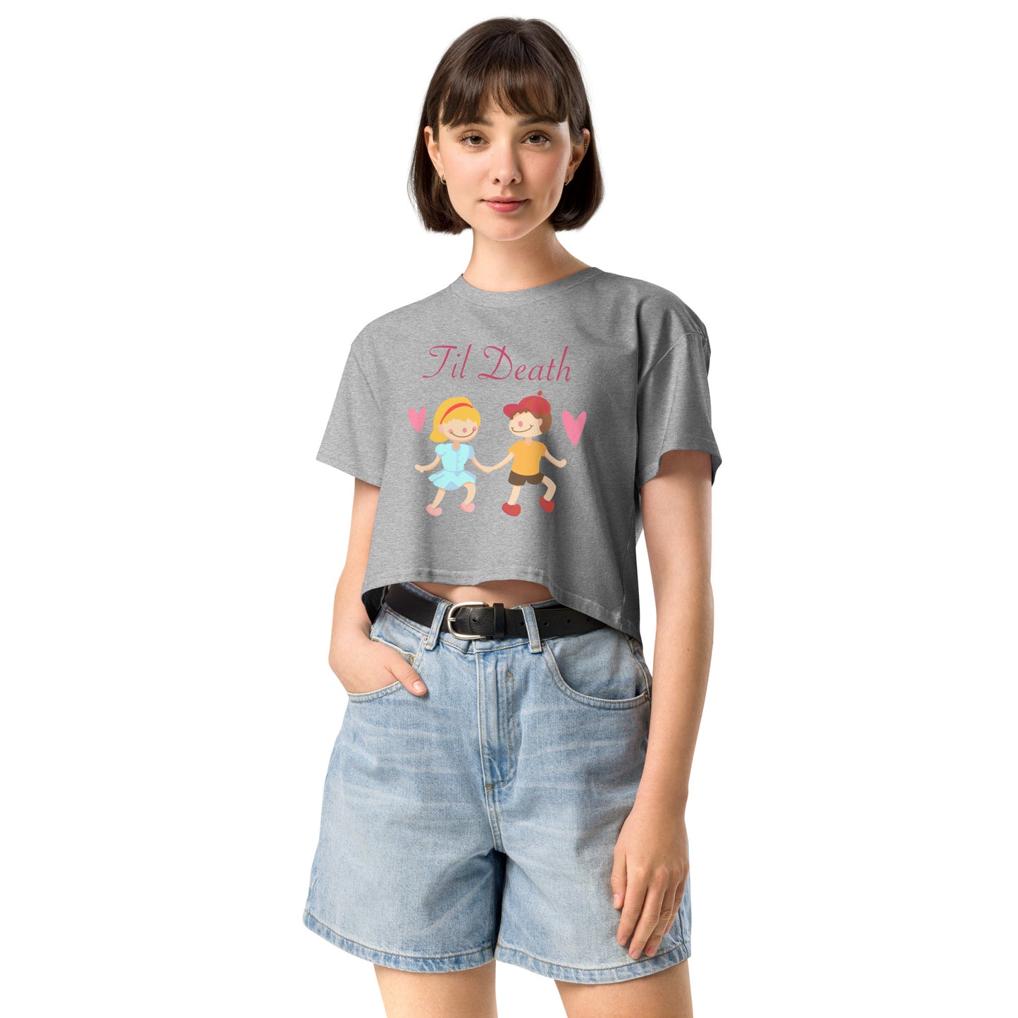 "Til Death" Kippy Kiddos Women’s crop top