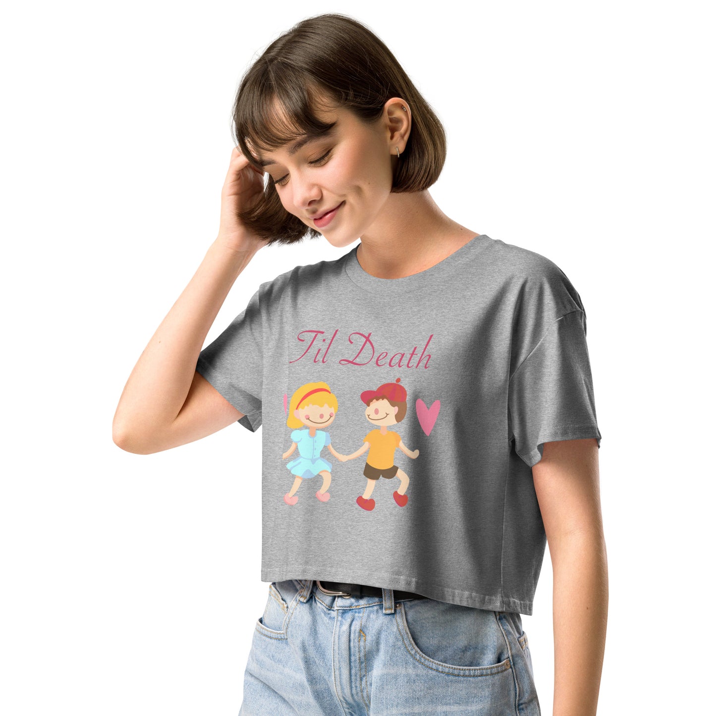 "Til Death" Kippy Kiddos Women’s crop top