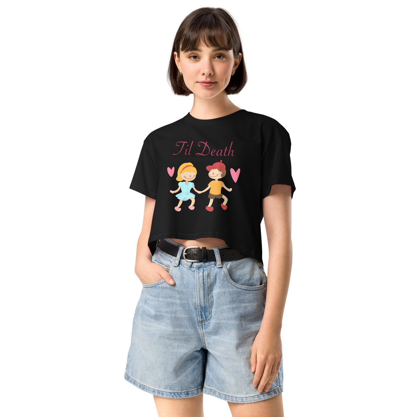 "Til Death" Kippy Kiddos Women’s crop top