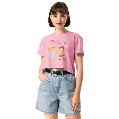 "Til Death" Kippy Kiddos Women’s crop top