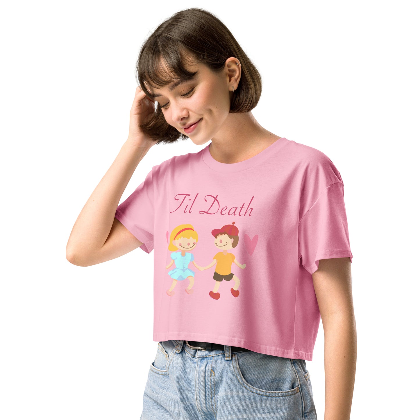 "Til Death" Kippy Kiddos Women’s crop top