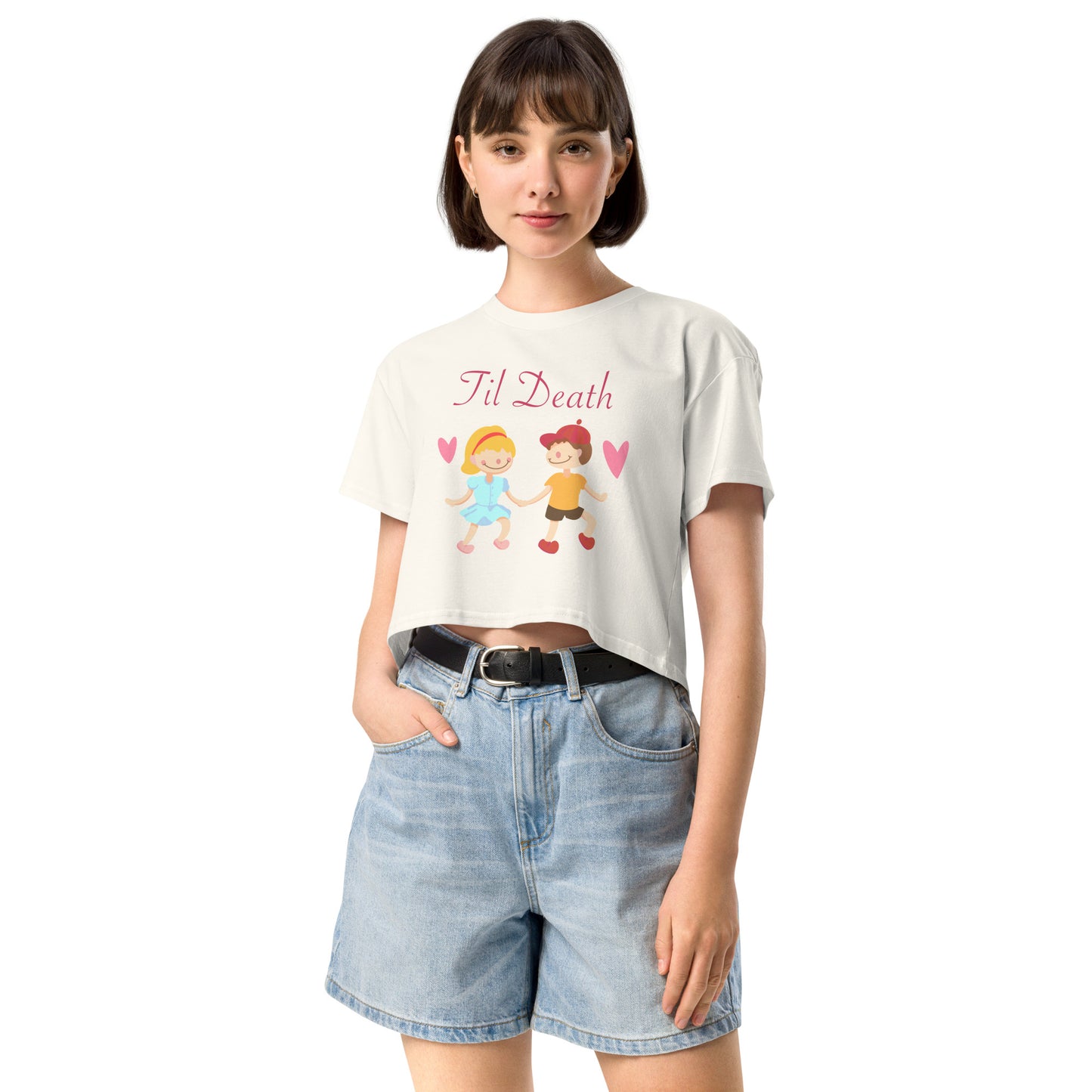 "Til Death" Kippy Kiddos Women’s crop top