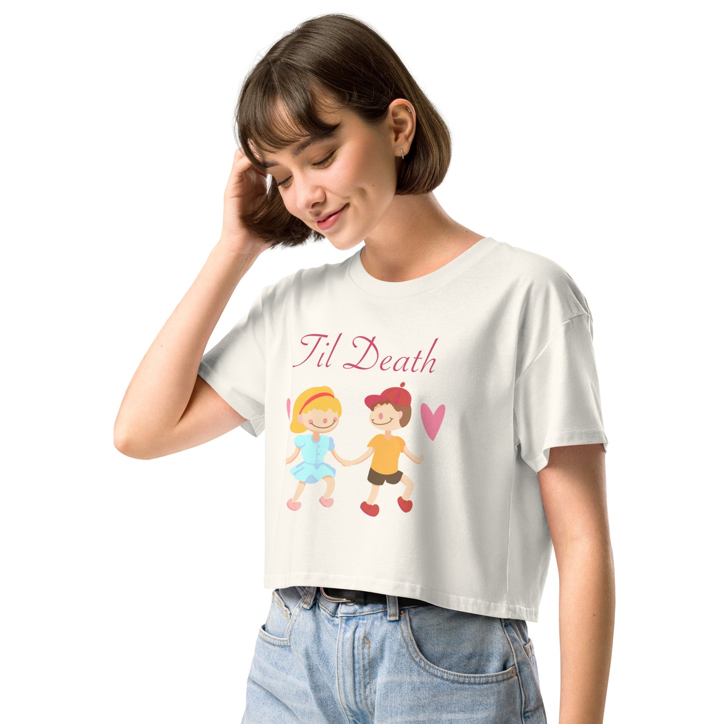 "Til Death" Kippy Kiddos Women’s crop top