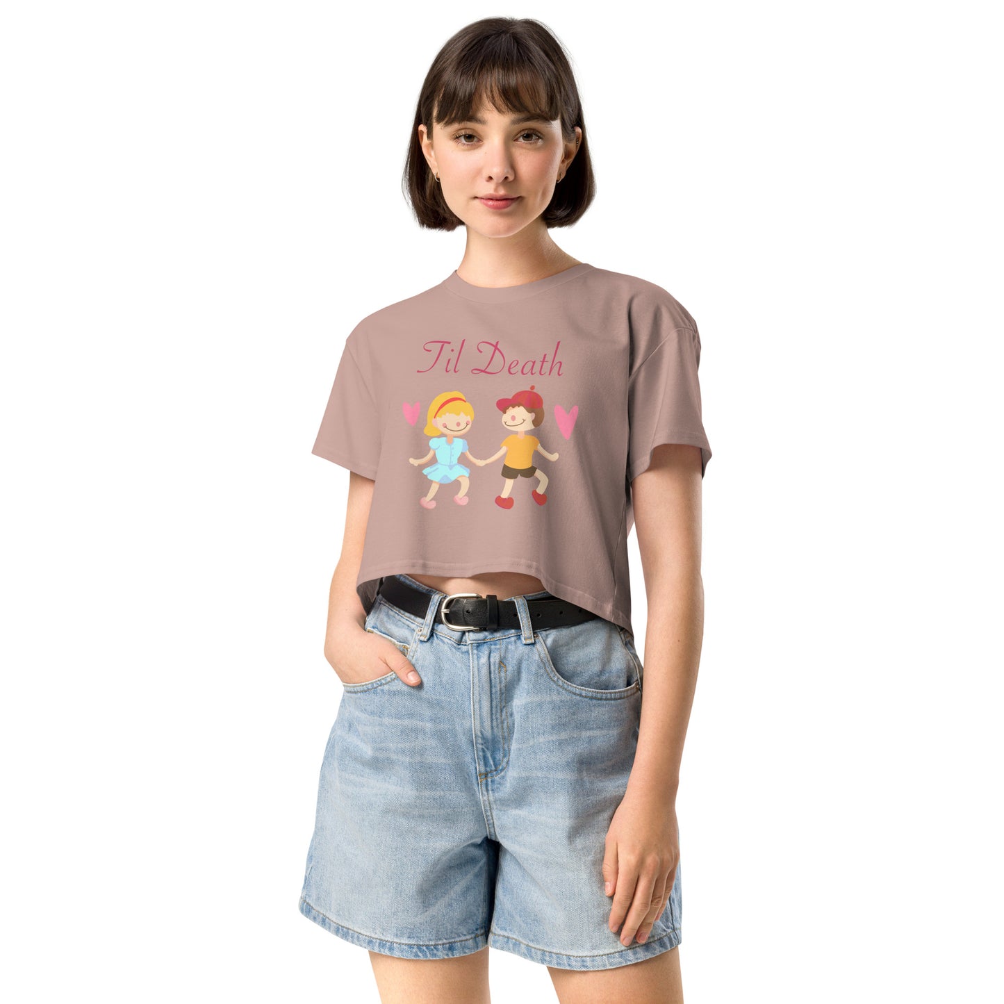 "Til Death" Kippy Kiddos Women’s crop top