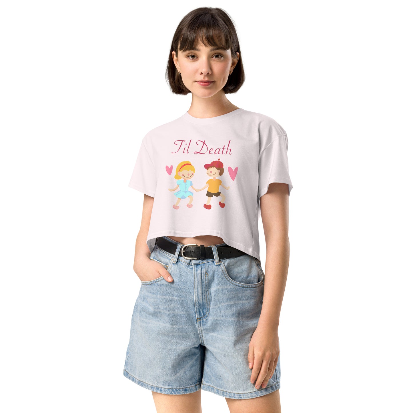 "Til Death" Kippy Kiddos Women’s crop top