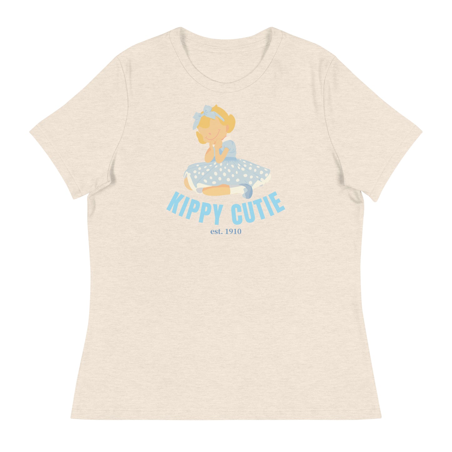 "KIPPY CUTIE" Women's Relaxed T-Shirt