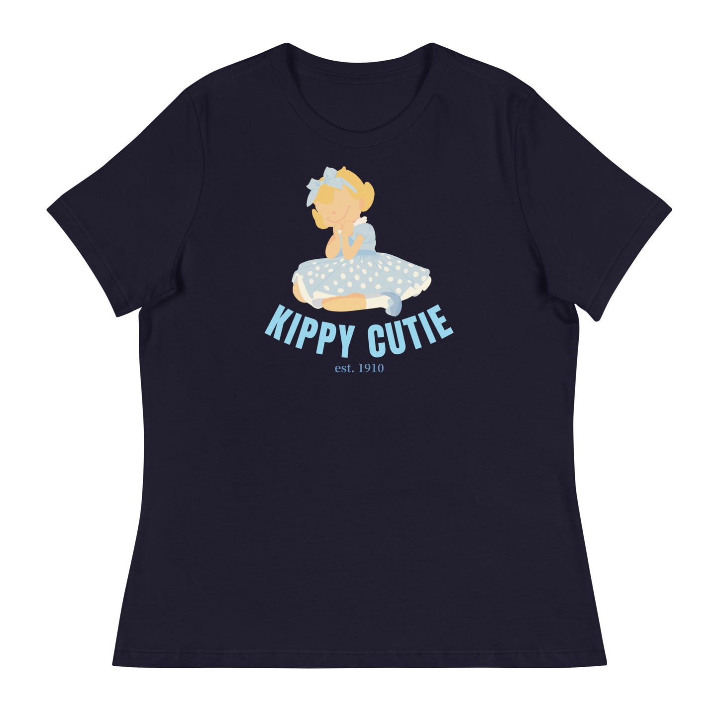 "KIPPY CUTIE" Women's Relaxed T-Shirt